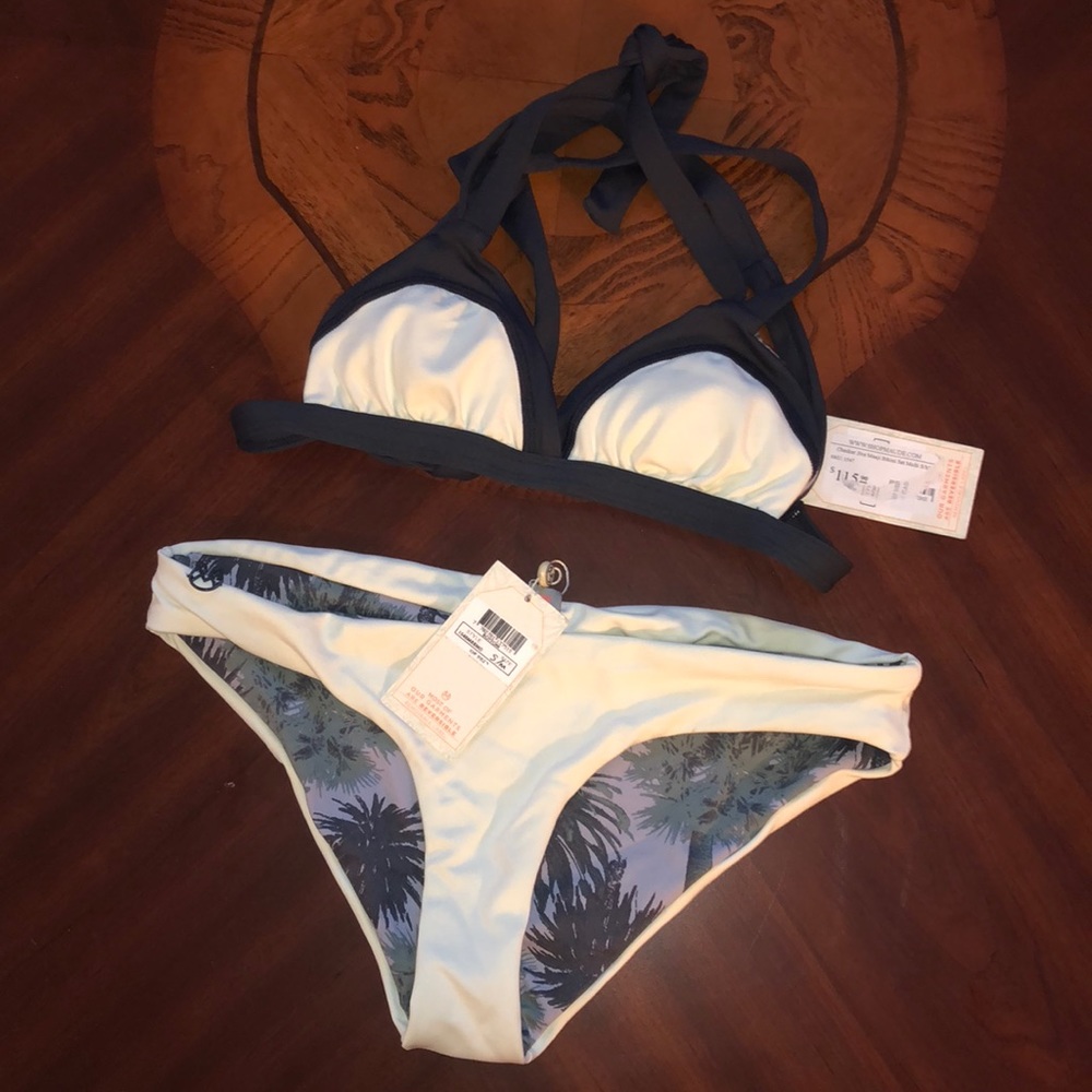 NWT Maaji Checker Jive Bikini Small Medium